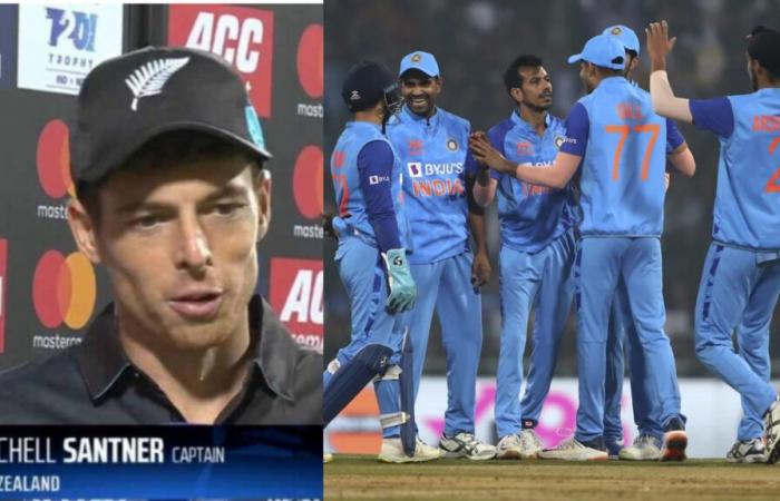 #INDvNZ : பொறுமையா ஆடிருக்கலாம்….. தோல்விக்கு 4 வீரர்களே காரணம்…. இந்திய அணியை பாராட்டிய சான்ட்னர்.!!