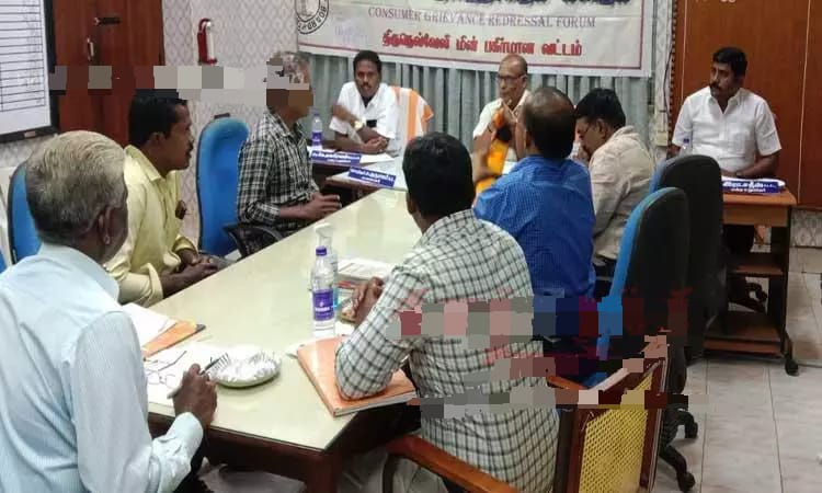 மின் நுகர்வோர் குறைதீர்க்கும் முகாம்…. உடனடி தீர்வு…. கலந்து கொண்ட அதிகாரிகள்…!!