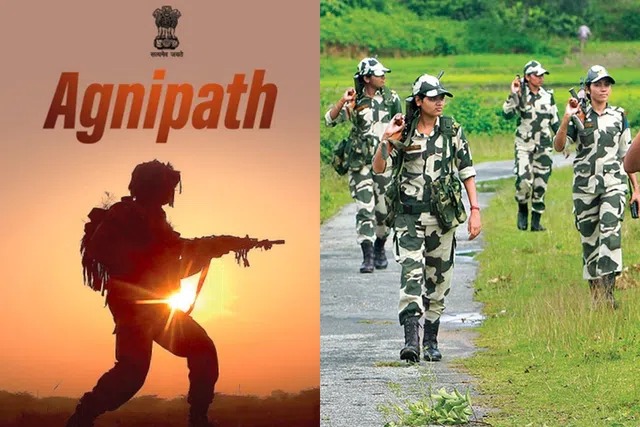 அக்னிபாத் திட்டம்: BSF வேலைகளில் 10% இடஒதுக்கீடு….. மத்திய அரசு அறிவிப்பு….!!!!