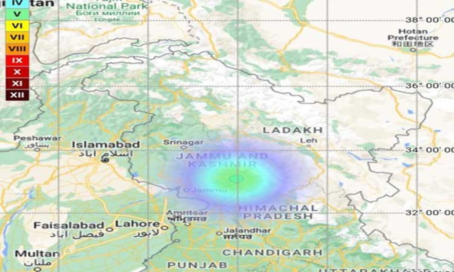 Breaking: காஷ்மீரில் மீண்டும் நிலநடுக்கம்… அச்சத்தில் பொதுமக்கள்…!!