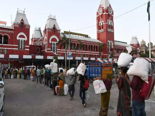 தமிழ்நாட்டை விட்டு கூட்டம் கூட்டமாக வெளியேறும் வட மாநிலத்தவர்கள்…. என்ன காரணமாக இருக்கும்….!!!