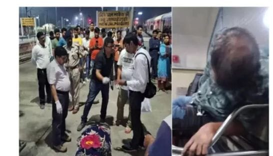 ரயிலில் தன்னை தானே துப்பாக்கியால் சுட்டுக் கொண்டு தற்கொலை செய்த பயணி… நடந்தது என்ன…? பெரும் அதிர்ச்சி சம்பவம்..!!!!!