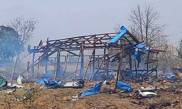 ராணுவத்தின் வான்வழி தாக்குதல்…. 100 பேர் பலி…. கண்டனம் தெரிவித்த ஐநா….!!!!