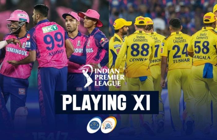 CSK vs RR : இன்று ராஜஸ்தானை பழி தீர்க்குமா சிஎஸ்கே?…..சாத்தியமான பிளேயிங் XI.!!