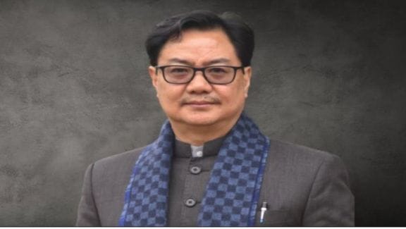 மத்திய அமைச்சர் கிரண் ரிஜிஜி பதவி பறிப்பு… வெளியான தகவல்…!!!!!!