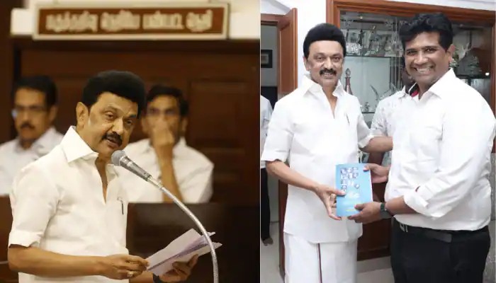 “திராவிட மாடல்” என சொன்னால் அவர்களுக்கு வயிறு எரியுது?…. எம்எல்ஏ எழிலன் ஸ்பீச்….!!!!