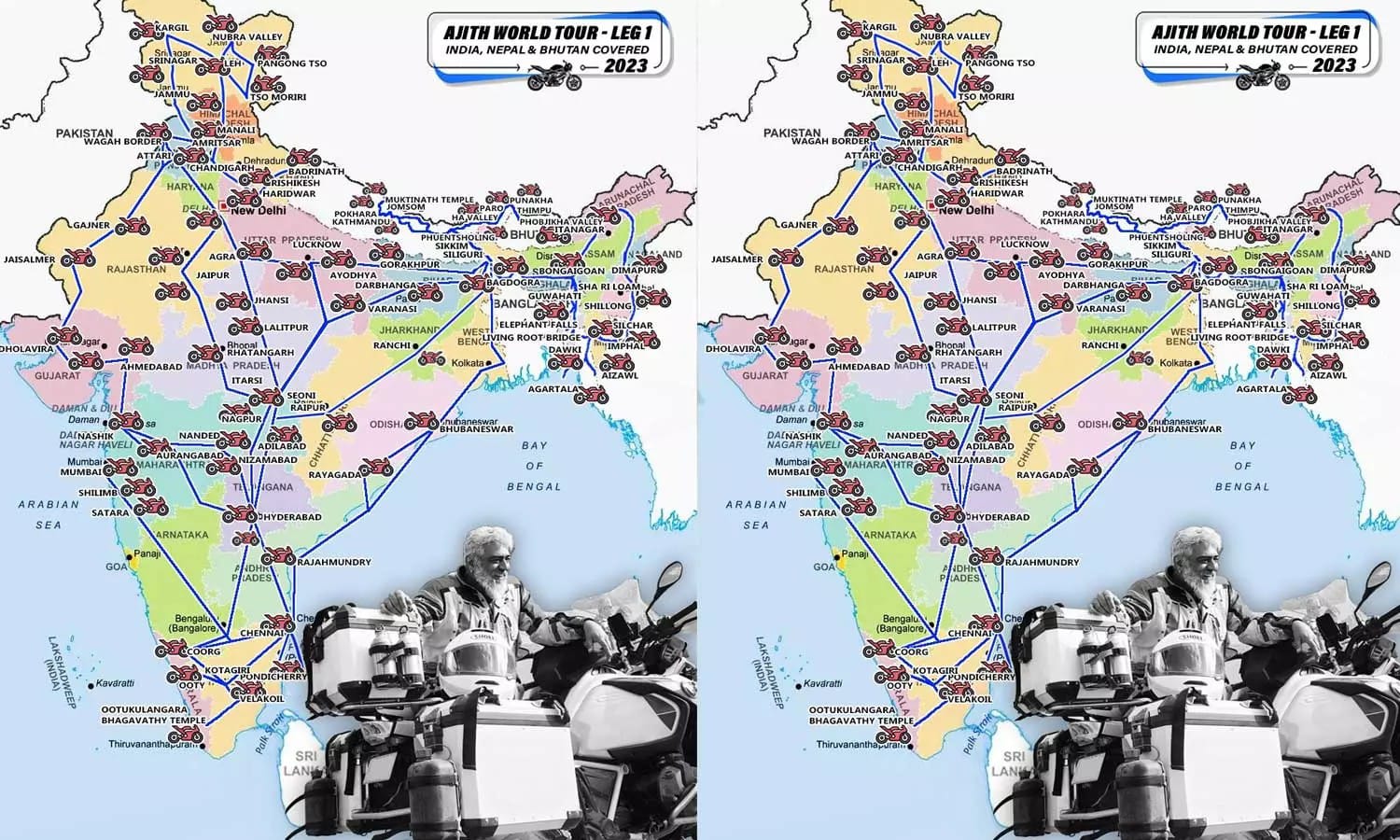 “மீண்டும் உலக சுற்றுலா செல்லும் தல அஜித்”…. எப்போது தெரியுமா…? மேலாளர் அறிவிப்பு…!!