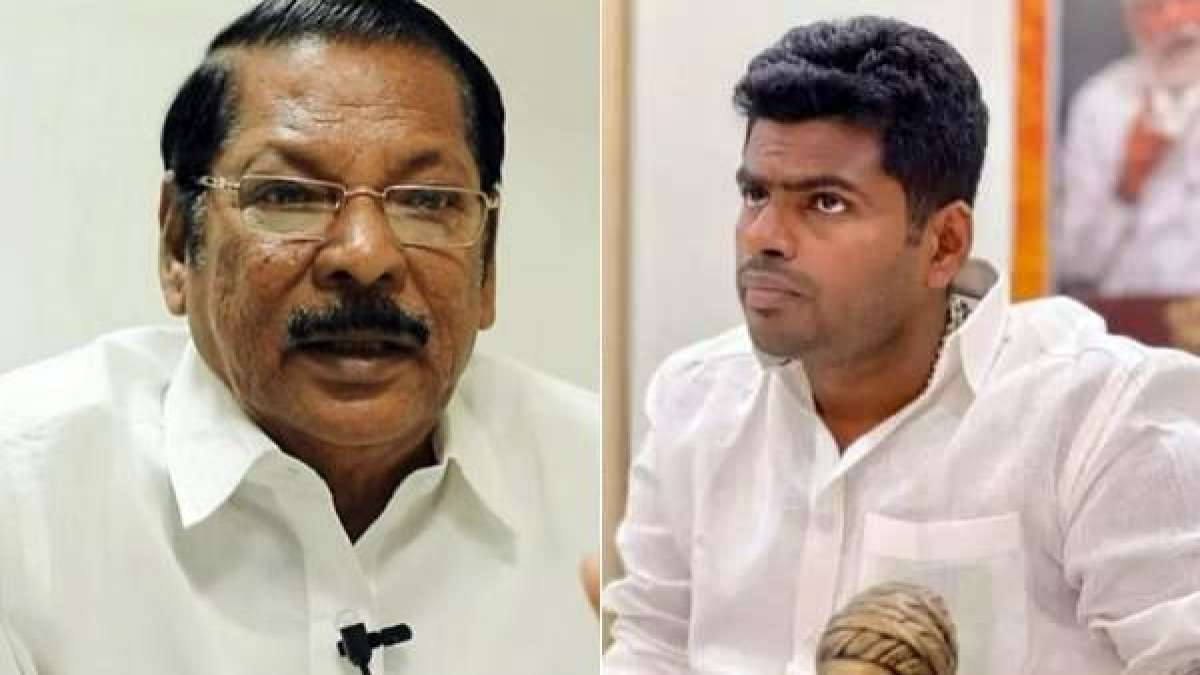 அரிவாளை முதலில் எடுக்க போவது யார்? அண்ணாமலையா? ஆர்.எஸ்.பாரதியா?