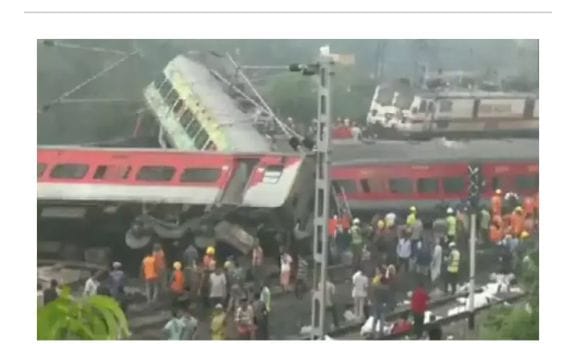 ஒடிசா ரயில் விபத்து… 280 பேர் பலி… பெரும் அதிர்ச்சி சம்பவம்…!!!!!