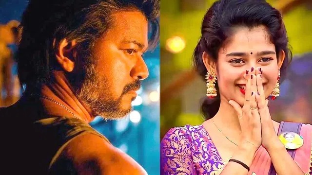 லியோ திரைப்படத்தில் விஜய் மகளாக பிக்பாஸ் ஜனனி…. வெளியான தகவல்….!!!