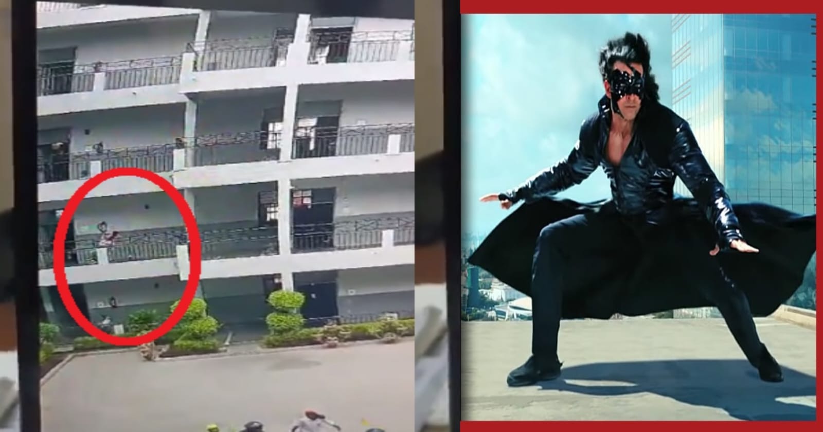 நான் தான் ‘Krrish’….. மாடியில் இருந்து குதித்து….. 8 வயது சிறுவனின் விபரீத செயல்….!!