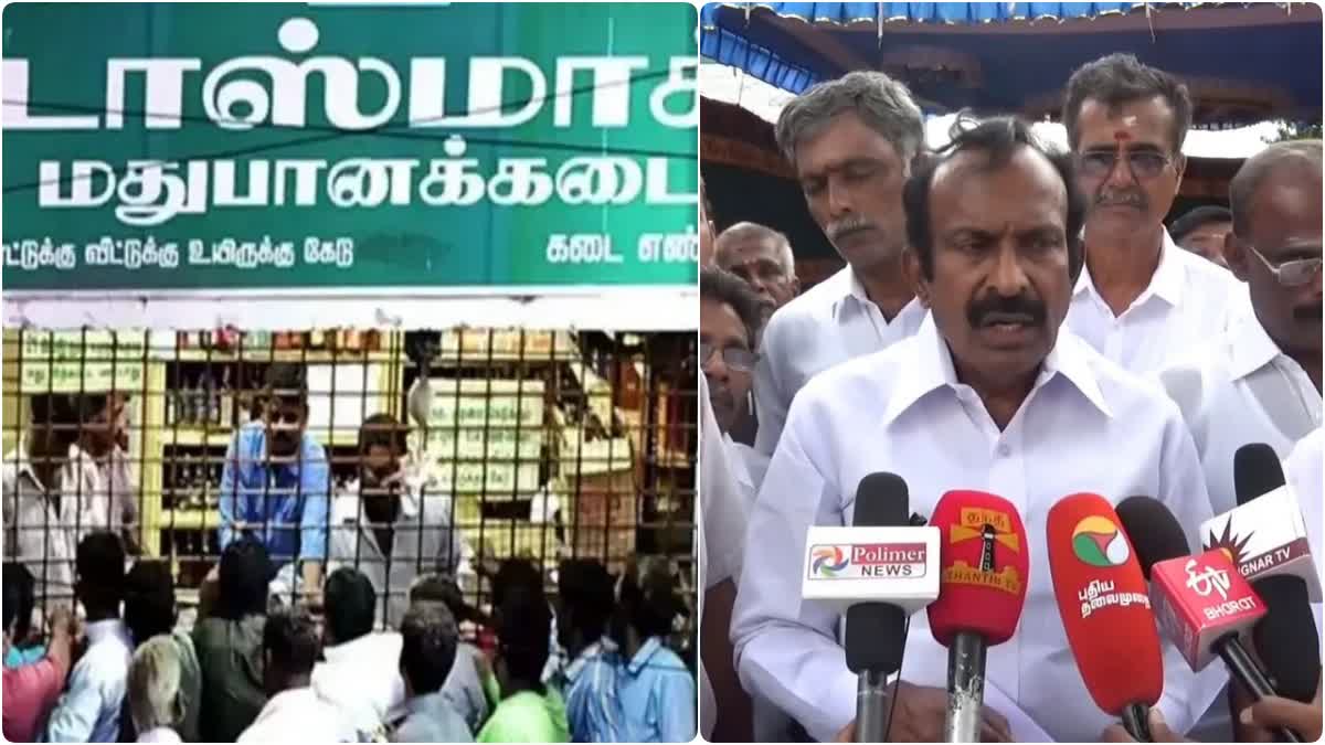 டாஸ்மாக் நேரத்தில் மாற்றமில்லை…. “பாட்டிலுக்கு ரூ.10 வாங்குவது பெரும்பகுதி தடுக்கப்பட்டுள்ளது”…. அமைச்சர் முத்துசாமி விளக்கம்..!!