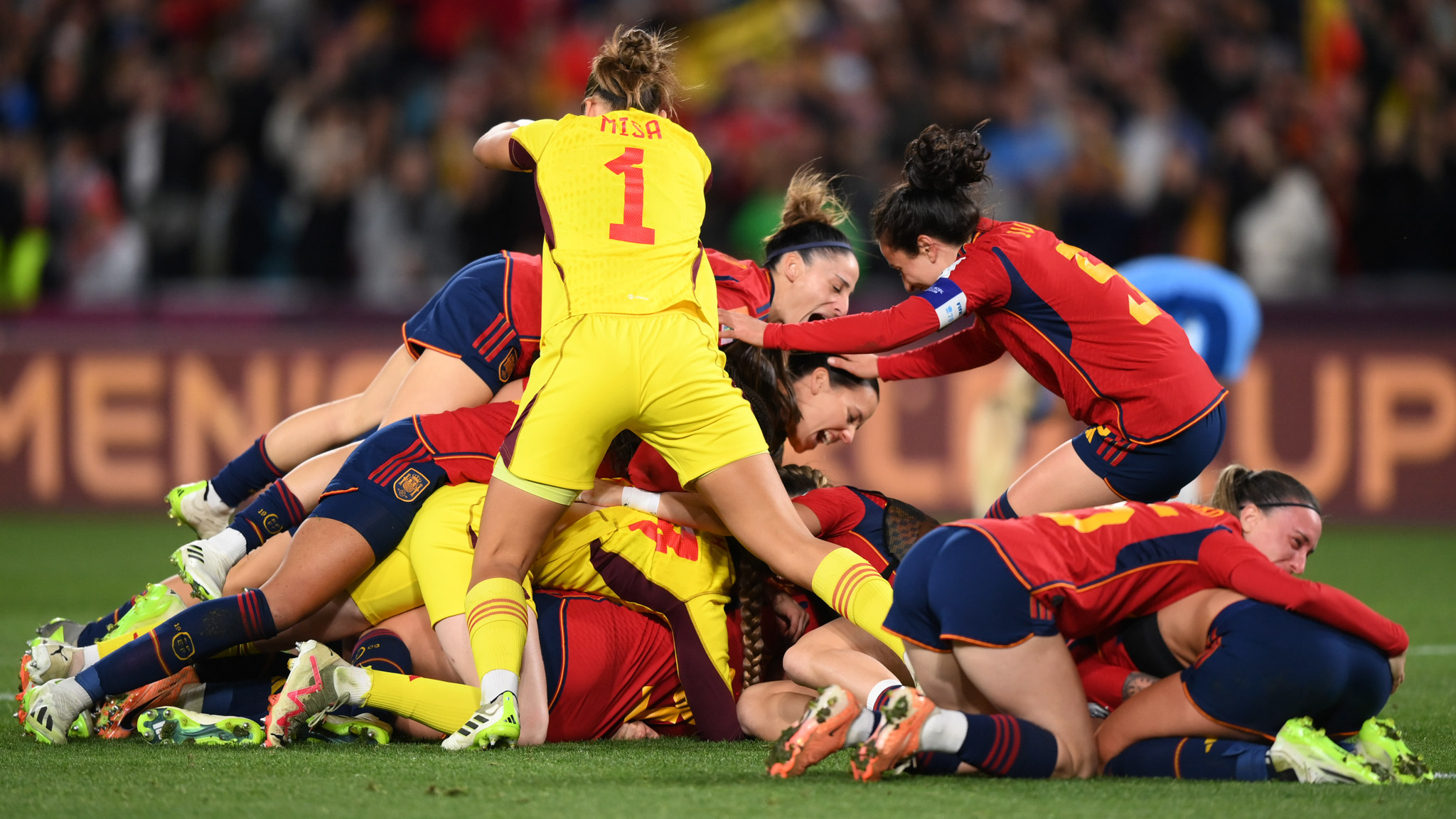 #FIFAWWC : மகளிர் உலகக் கோப்பை கால்பந்து போட்டியில் சாம்பியன் பட்டம் வென்று ஸ்பெயின் சாதனை..!!