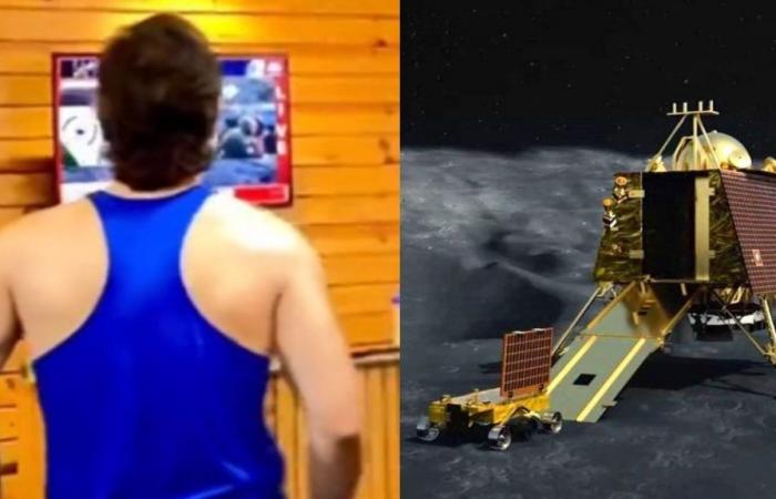 #Chandrayaan3 : கைதட்டிய மகள்….. தோனியின் ஸ்பெஷல் ரியாக்ஷன்….. வைரலாகும் வீடியோ.!!