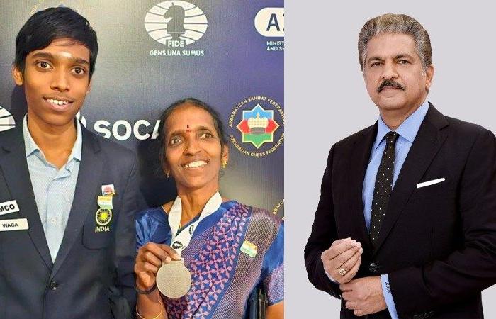 ஊக்கமாக இருக்கும்.! பிரக்ஞானந்தாவின் பெற்றோருக்கு எலக்ட்ரிக் காரை பரிசளிக்கப் போவதாக ஆனந்த் மஹிந்திரா அறிவிப்பு..!!