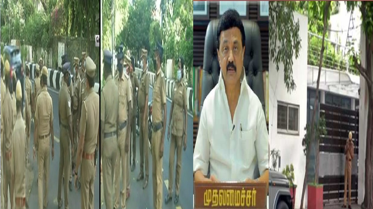 1இல்ல… 2இல்ல… ”400 பேர்”; C.M ஸ்டாலின் வீட்டுல…. தமிழக போலிஸ் படை..!!