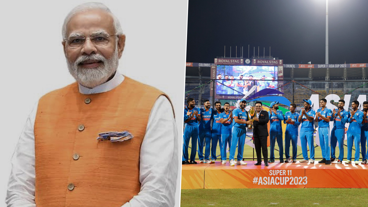 #AsiaCup2023 : “இந்தியா நன்றாக விளையாடியது!”….. ஆசிய கோப்பையை வென்ற இந்திய அணிக்கு பிரதமர் மோடி வாழ்த்து..!!