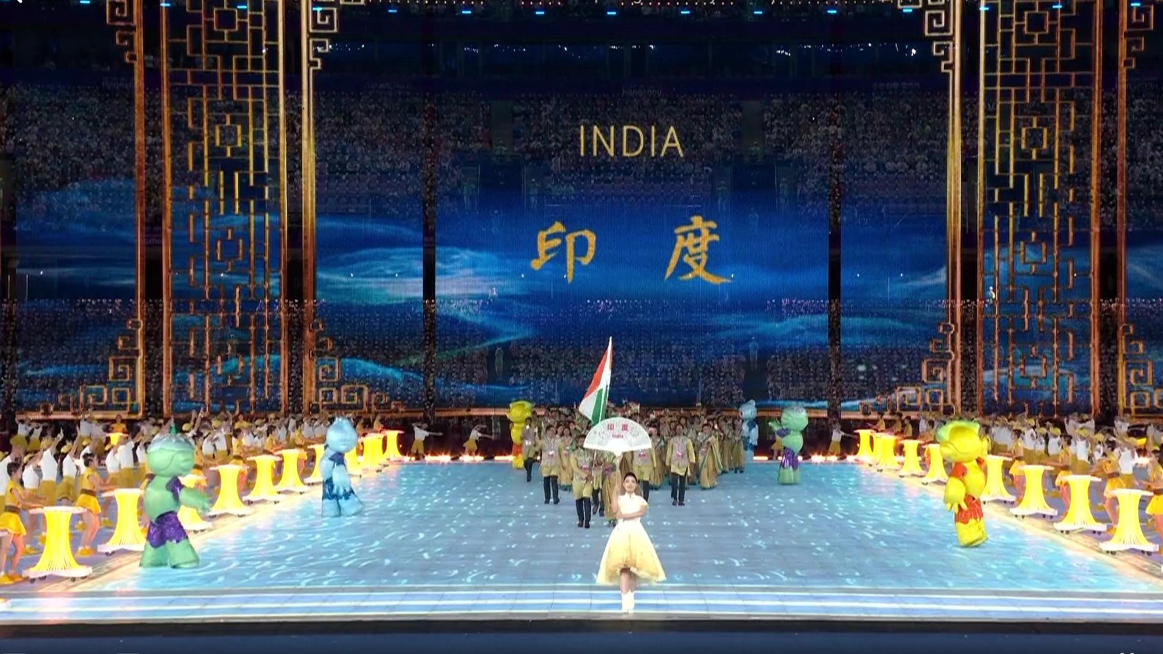 #AsianGames2023 : சீனாவில் 19வது ஆசிய விளையாட்டுப் போட்டிகள் தொடங்கியது.!!