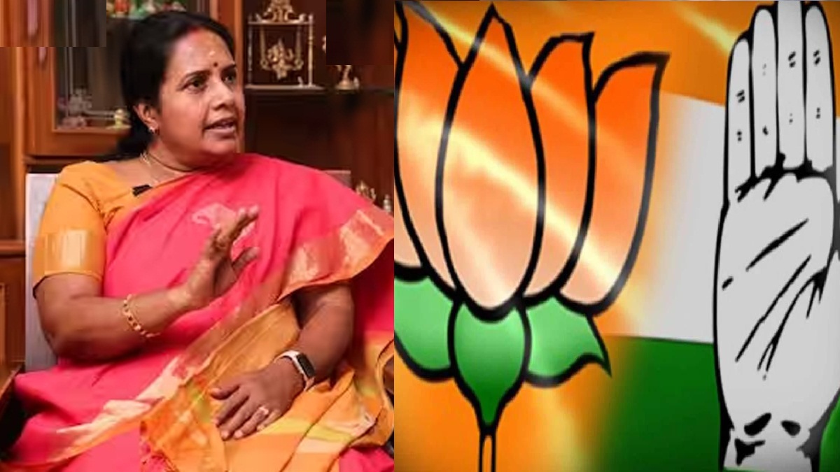 காங்கிரசையும்,  பிஜேபியும் ஒப்பிடாதீங்க….BJP பதுங்கிக் கொள்வதில்லை ; எகிறி அடித்த வானதி சீனிவாசன்!!