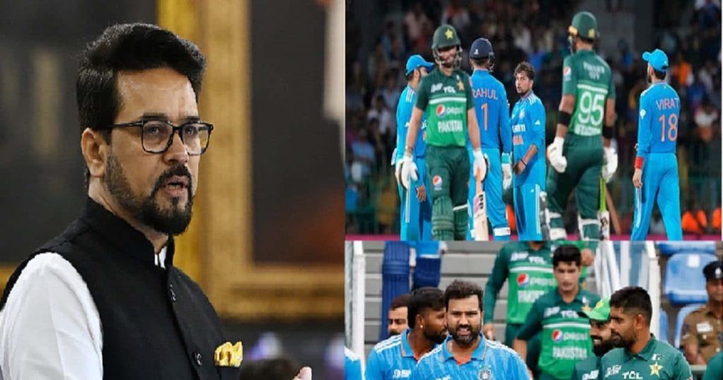 IND vs PAK : இந்திய-பாகிஸ்தான் இருதரப்பு தொடர்?…. தீவிரவாதத்தை நிறுத்தும் வரை…. அமைச்சர் கூறியது என்ன?