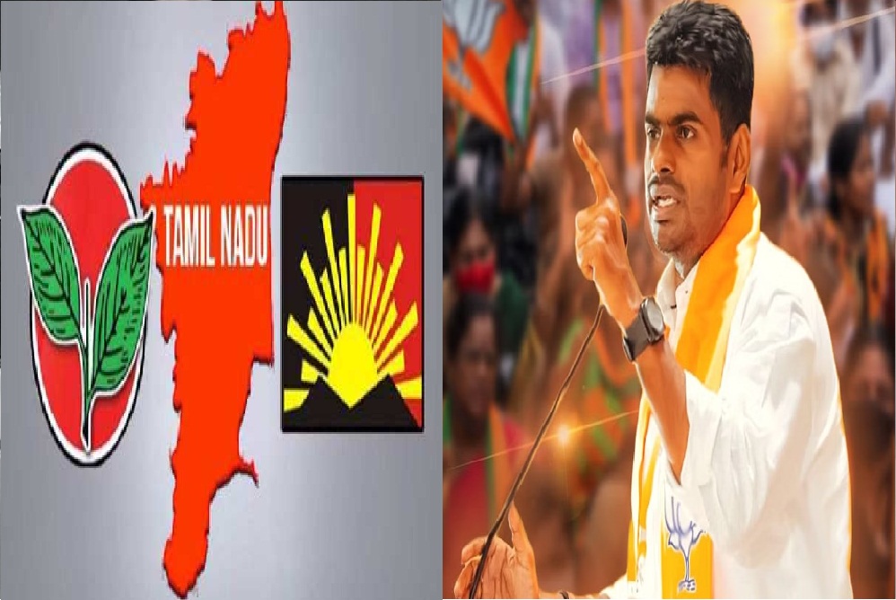 திமுகvsபாஜக தான்…! அதிமுக லிஸ்ட்லயே இல்லை..! அண்ணாமலை சவால்…!!