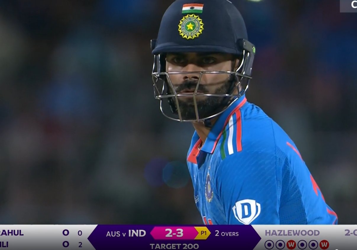 #INDvsAUS : 200 டார்கெட்..! 0, 0, 0…. இந்தியாவுக்கு அதிர்ச்சி தொடக்கம்….. மீட்பாரா கோலி?