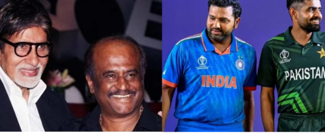 World Cup 2023 : இந்தியா Vs பாகிஸ்தான் போட்டி….. சிறப்பு நிகழ்ச்சி….. நடிகர் ரஜினி உள்ளிட்ட பிரபலங்கள் அகமதாபாத் வருவதாக தகவல்?