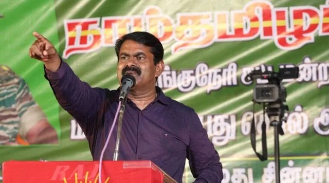 1 மாசமா  ”2 பொம்பள” வச்சிட்டு என்னைய சுத்தி சுத்தி வந்த; டக்குன்னு டென்ஷன் ஆன சீமான்…!!