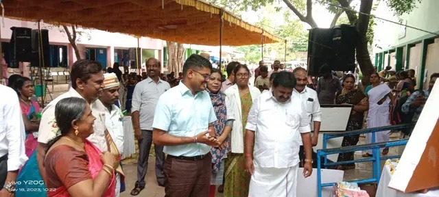 கலைஞர் நூற்றாண்டு விழாவை முன்னிட்டு மருத்துவ முகாம்…. தொடங்கி வைத்த ஆட்சியர்….!!