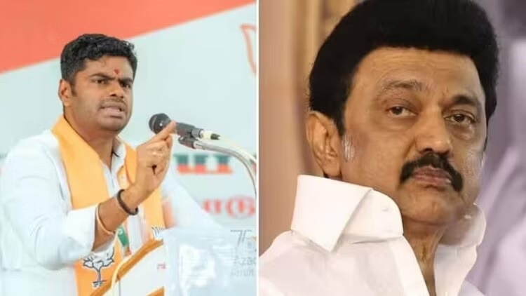 DMK கொள்கை தோத்துடுச்சி…! பல்டி அடித்த C.M ஸ்டாலின்… மன்னிப்பு கேட்க சொல்லும் அண்ணாமலை…!!