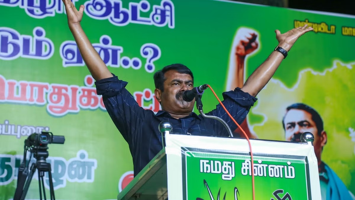 நாம் வேலொடு, வாளோடு பிறந்த இனம் ..! வந்தவன், போனவன் எல்லாம் அடிக்கிறான்… சீமான் வேதனை..!!