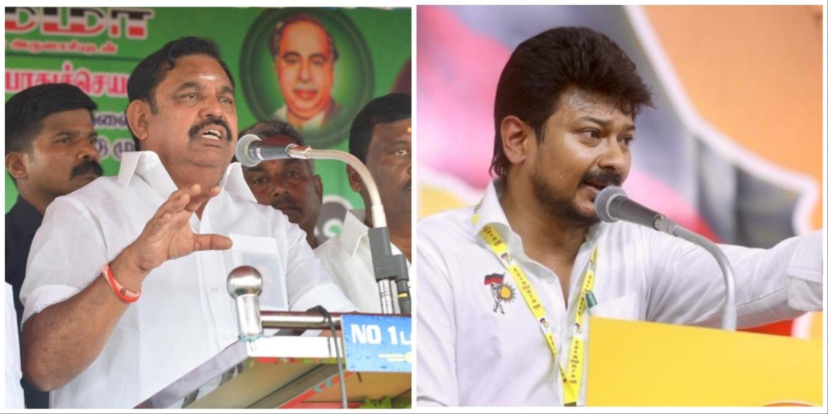 ”ADMK” யோசிச்சு யோசிச்சு அனுப்புனீங்க.. ”DMK”   ஹேப்பியாக அனுப்புறீங்க… கெத்தாக சொன்ன உதயநிதி…!!