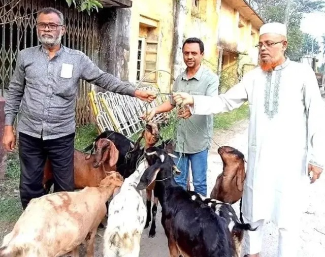 தண்டனை காலம் முடிந்தது….. 1 வருடம் கழித்து சிறையிலிருந்து விடுவிக்கப்பட்ட ஆடுகள்…. சுவாரஸ்ய சம்பவம்….!!!