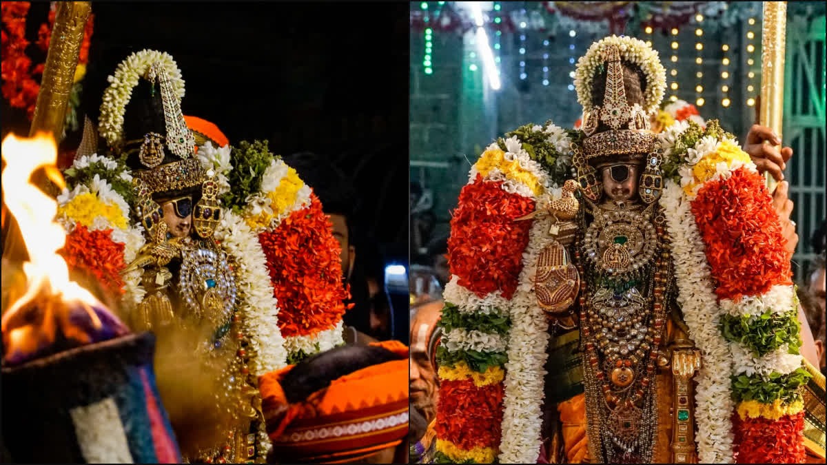 ரங்கநாதர் கோவிலில் சொர்க்கவாசல் திறப்பு…. சிறப்பு அலங்காரத்தில் காட்சியளித்த சுவாமி…. பரவசமடைந்த பக்தர்கள்…!!