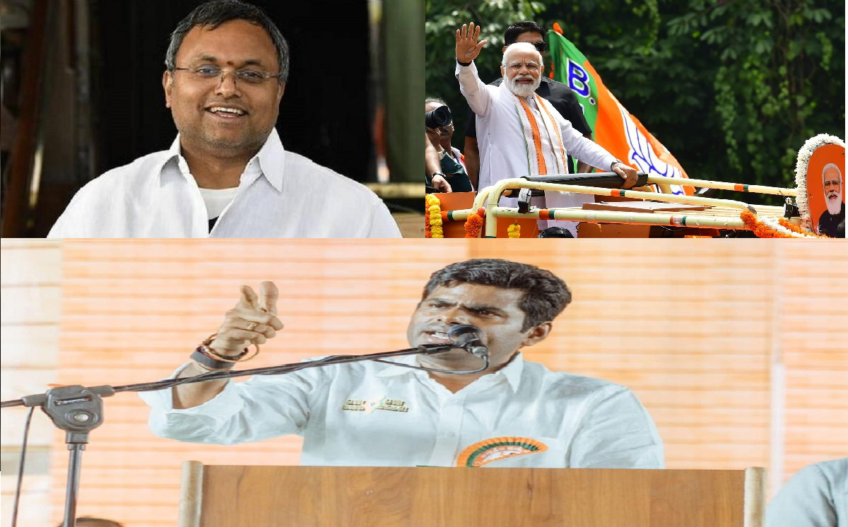 மோடிக்கு யாரும் போட்டி இல்லை….! கார்த்திக் சிதம்பரம் சொன்ன பாயிண்ட்…. காங்கிரசை விளாசிய அண்ணாமலை…!!
