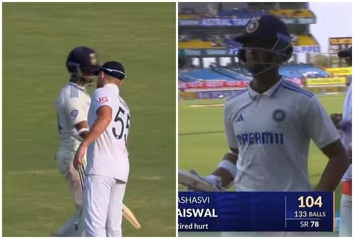 IND vs ENG, 3rd Test : 104*….. சதத்துடன் ஓய்வுபெற்ற ஜெய்ஸ்வால்…. என்னாச்சு…. நாளை ஆடுவாரா?