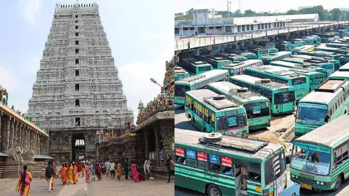 திருவண்ணாமலைக்கு கிரிவலம் போறீங்களா?… இன்று முதல் சிறப்பு பேருந்துகள் இயக்கம்….!!!