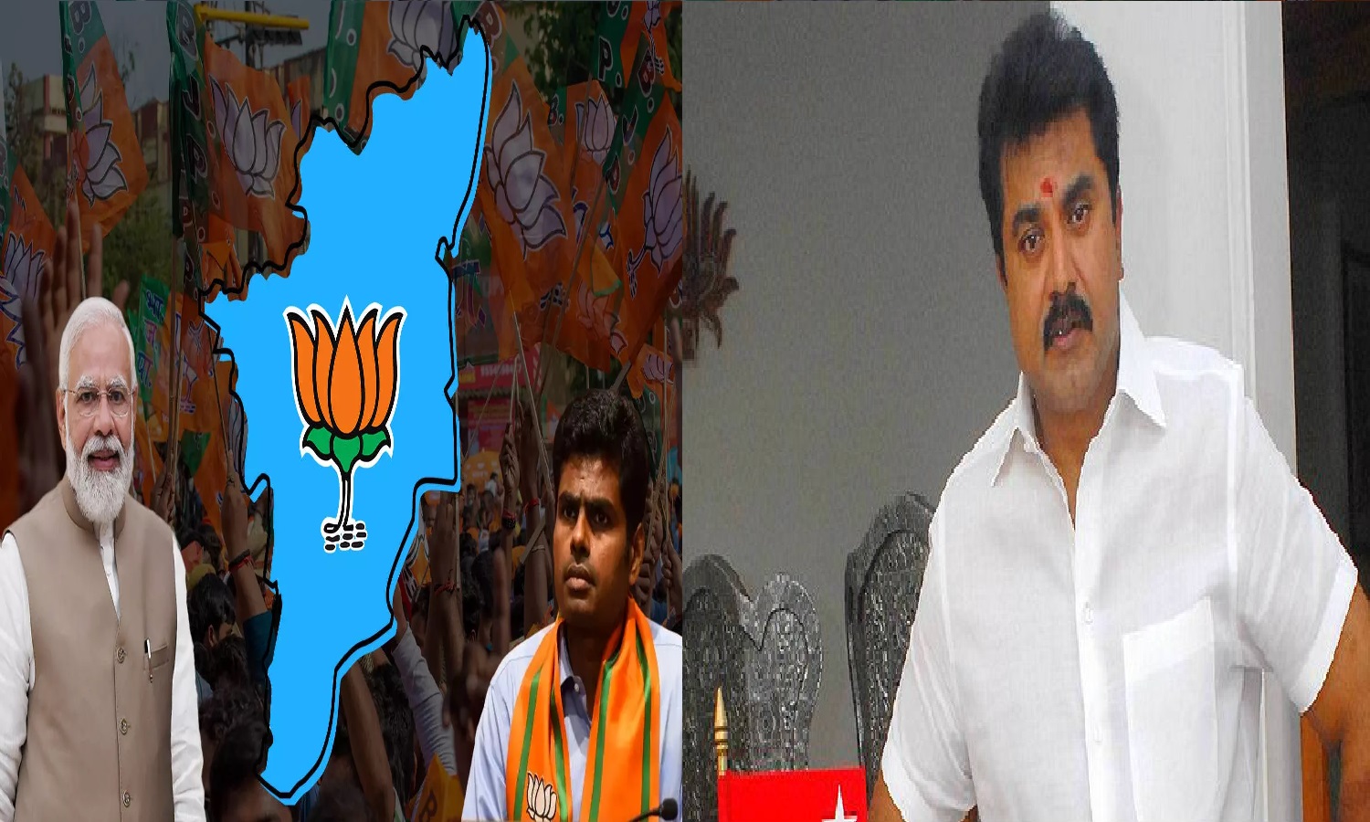 தமிழநாட்டுல BJP வளரந்துருக்கு…! டெய்லி  பதிலடி கொடுக்குது… பேப்பர்ல நியூஸ் வந்துட்டே இருக்கு… சப்போர்ட்டாக பேசிய சரத்…!