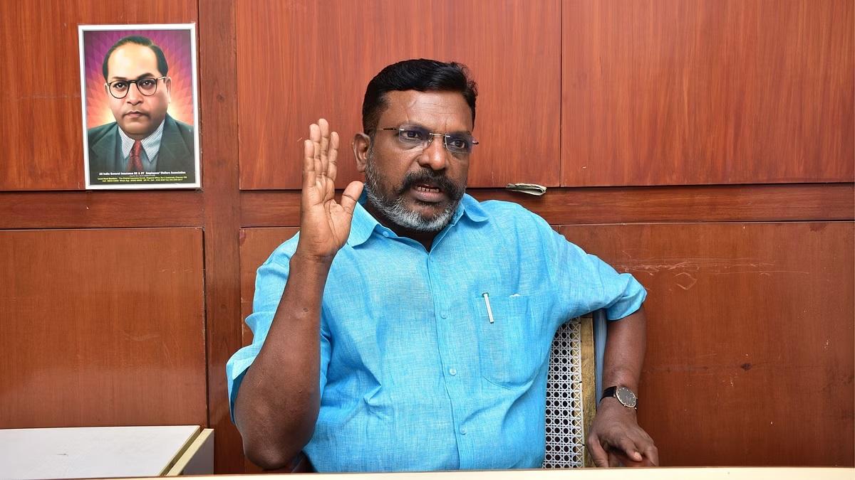 தெலுங்கானாவில் 10 மக்களவைத் தொகுதிகளில் விசிக போட்டி…. ஆந்திராவில் காங்கிரசுசன் பேச்சுவார்த்தை… திருமாவளவன் பேட்டி.!!