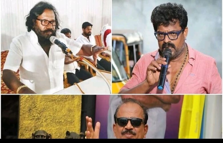 திமுகவுக்கு ஆதரவாக போஸ் வெங்கட், கருணாஸ் பரப்புரை…. சற்றுமுன் அறிவிப்பு…!!!