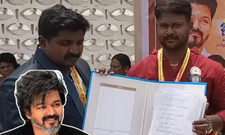 நடிகர் விஜய்க்காக…! “36 மணி நேரத்தில் 10,000 வரிகளில் கவிதை”… உலக சாதனை படைத்த தீவிர ரசிகர்…!!!