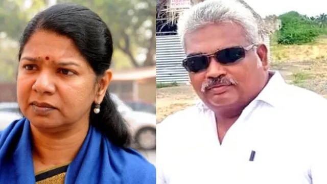 கனிமொழி குறித்து அவதூறு பேச்சு…. பாஜக பிரமுகர் கைது…!!