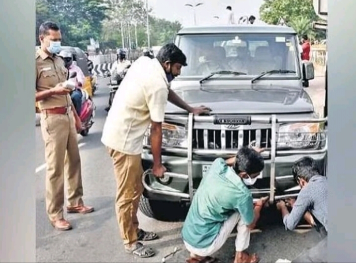 வாகனங்களுக்கு கட்டுப்பாடு விதித்தது தமிழக அரசு… மே -1 முதல் அபராதம்…. எச்சரிக்கை…!!!