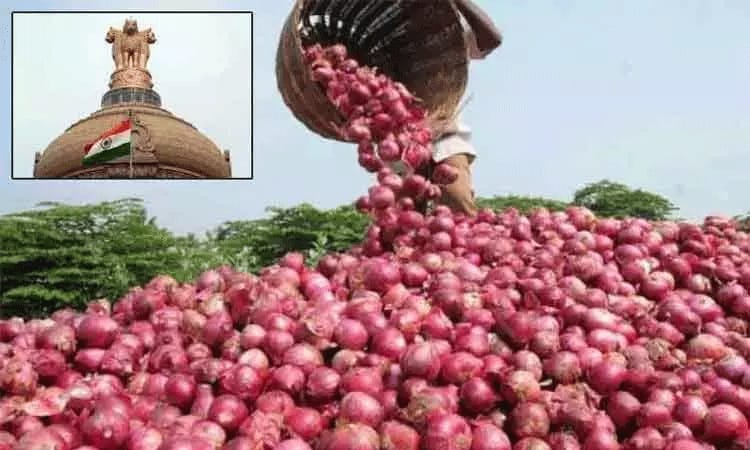 இந்தியாவில் வெங்காய ஏற்றுமதிக்கான தடை நீக்கம்…. மத்திய அரசு அறிவிப்பு…!!!