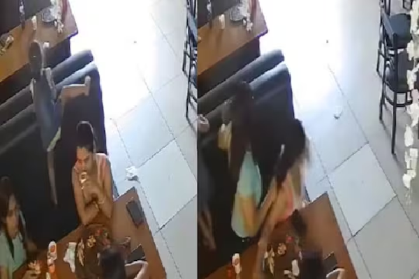 பக்கத்துல நிக்குறது டெலிவரிபாய் இல்லையா…? அவனா நீ..? கண்டுக்காம பேசிக்கொண்டிருந்த பெண்கள்….. கடைசியில் நடந்த விபரீதம்…!!!