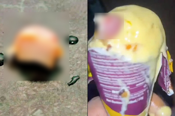 “ஐஸ்கிரீமில் கிடந்த மனித விரல்” யாருடையது தெரியுமா…? பகீர் கிளப்பும் தகவல்…!!