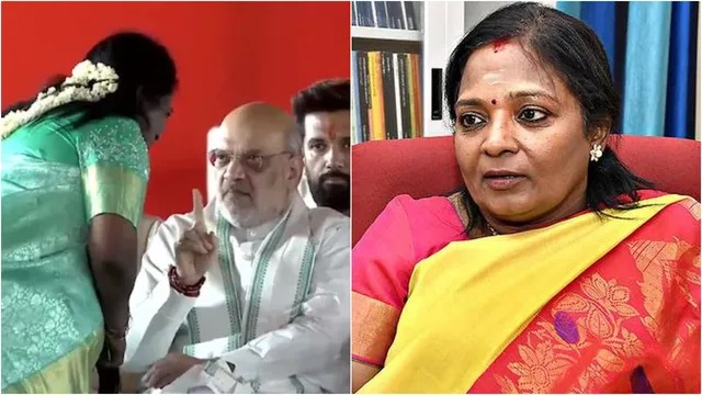 மேடையில் அமித்ஷா இதைத்தான் சொன்னார்…… உண்மையை உடைத்து பேசிய தமிழிசை….!!