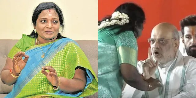 கண்டித்த அமித்ஷா… “பாஜகவில் இருந்து உடனே விலகுங்க” தமிழிசைக்கு கோரிக்கை…!!!