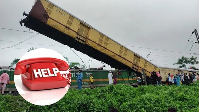 மே.வங்க ரயில் விபத்து: உதவி எண்கள் அறிவிப்பு….!!!