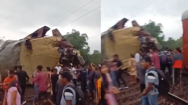 கோர ரயில் விபத்து.. 4 பயணிகள் பலி…. பலர் படுகாயம்…. பெரும் பரபரப்பு….!!!